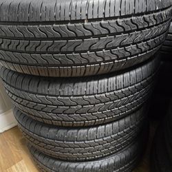 set de llantas  205/65R16 con 90% de vida