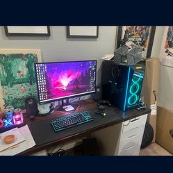 Desktop PC Gaming And Work Computer 