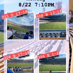 Los Angeles Dodgers Tickets 8/22