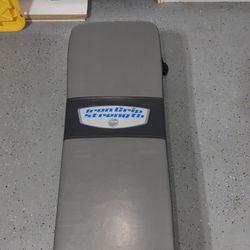 Irong Grip Bench And Weights 