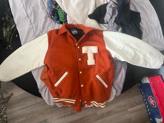 Texas letterman jacket