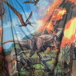 Twin Jurassic Park Comforter With Sheets