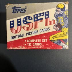 1985 TOPPS USFL BOX(complete Set)