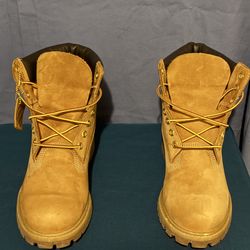 Timberland TB010061 Size 8.5 Waterproof Boot - Wheat Nubuck