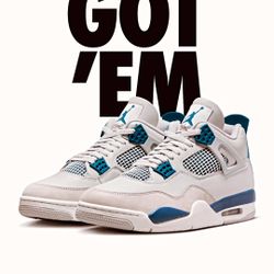 Jordan 4 Military Blue 