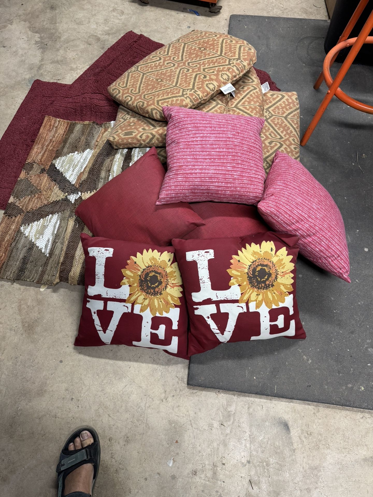 Rugs, Pillow, And Visions.