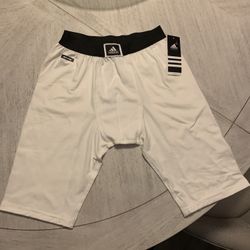 Adidas slider shorts-Men Medium- With Cup Holder Pocket- New