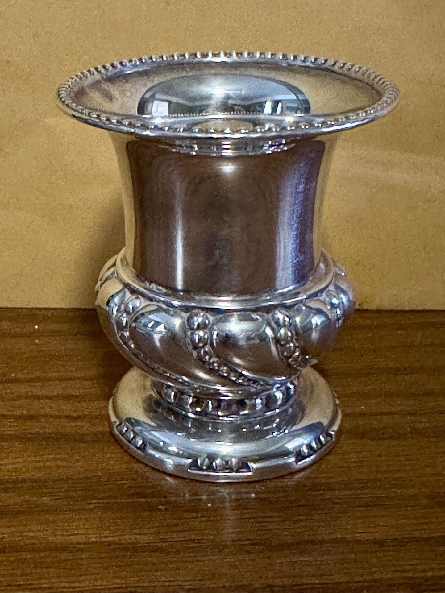 Vintage Ronson Weighted Silver Plate Toothpick/Cigarette Holder