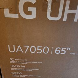 TV LG SMART 65".