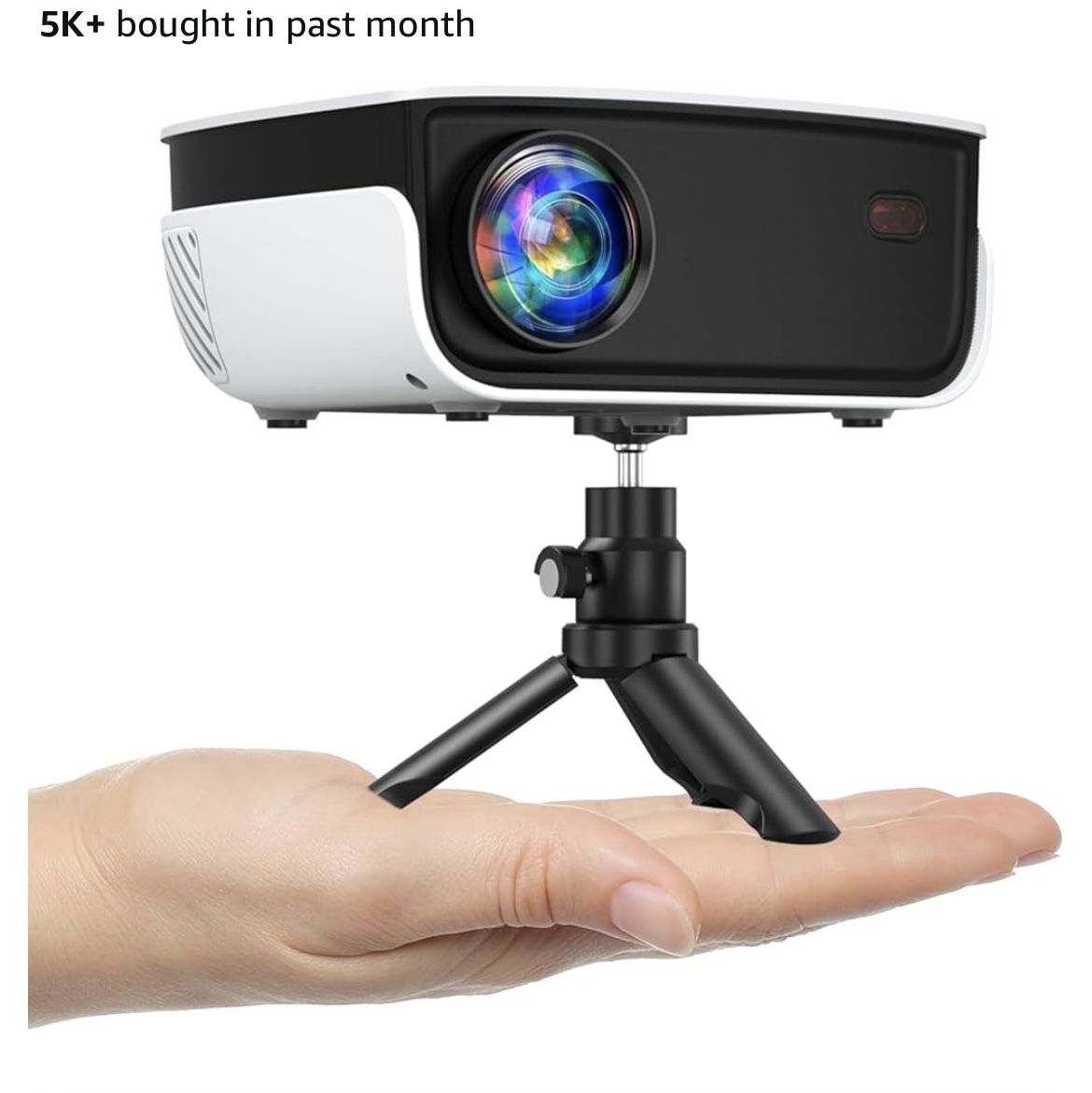 Outdoor Projector, Mini Projector for Home Theater, 1080P