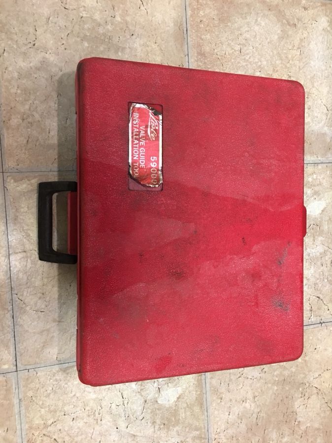 Valve Guide Cutter Reamer Liner Installation Tool Set Lisle 59000