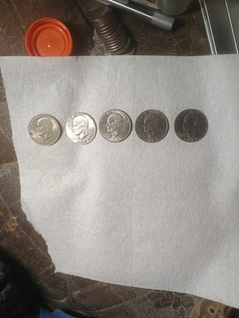 Eisenhower Dollar Coins