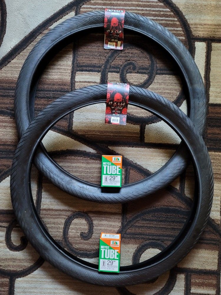 NEW Bicycle Bmx Cruiser Tires 29" Solid Black