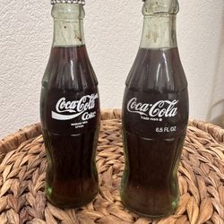 Vintage Spain Coca-Cola Bottle, Spain Coke Bottle, Green Glass, 6.5 fl oz