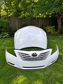 Toyota Camry 2007-2011 Bumper Hood White