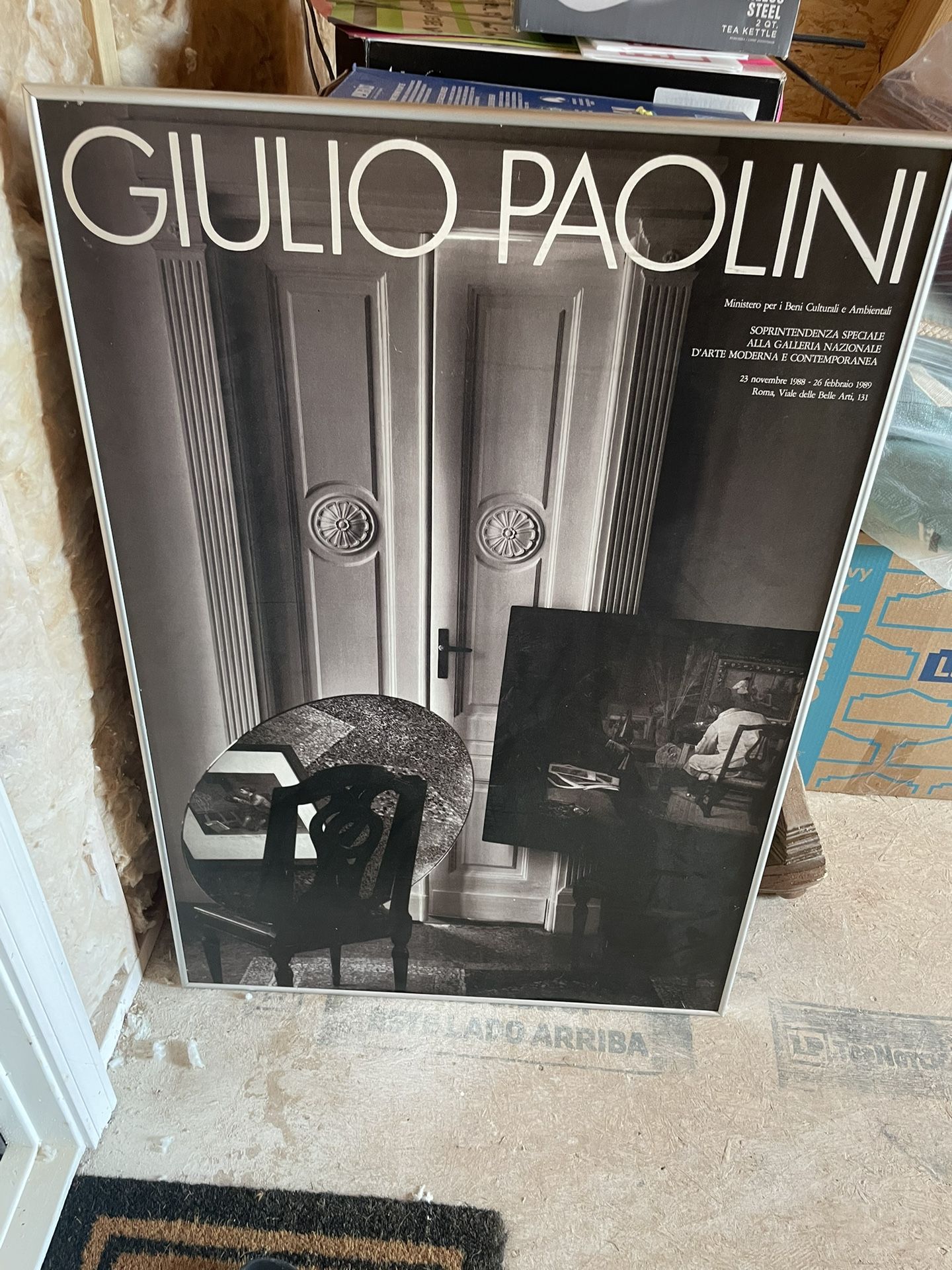 Large Framed poster