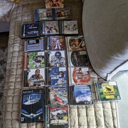 SNES, PS1, Dreamcast, PS2 games