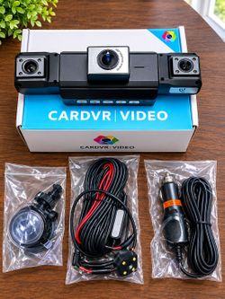 WiFi 4 lens dash cam