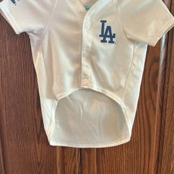 Dodger Pet Jersey small