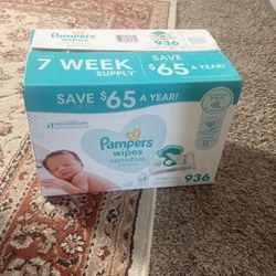 Pampers Baby Wipes Sensitive