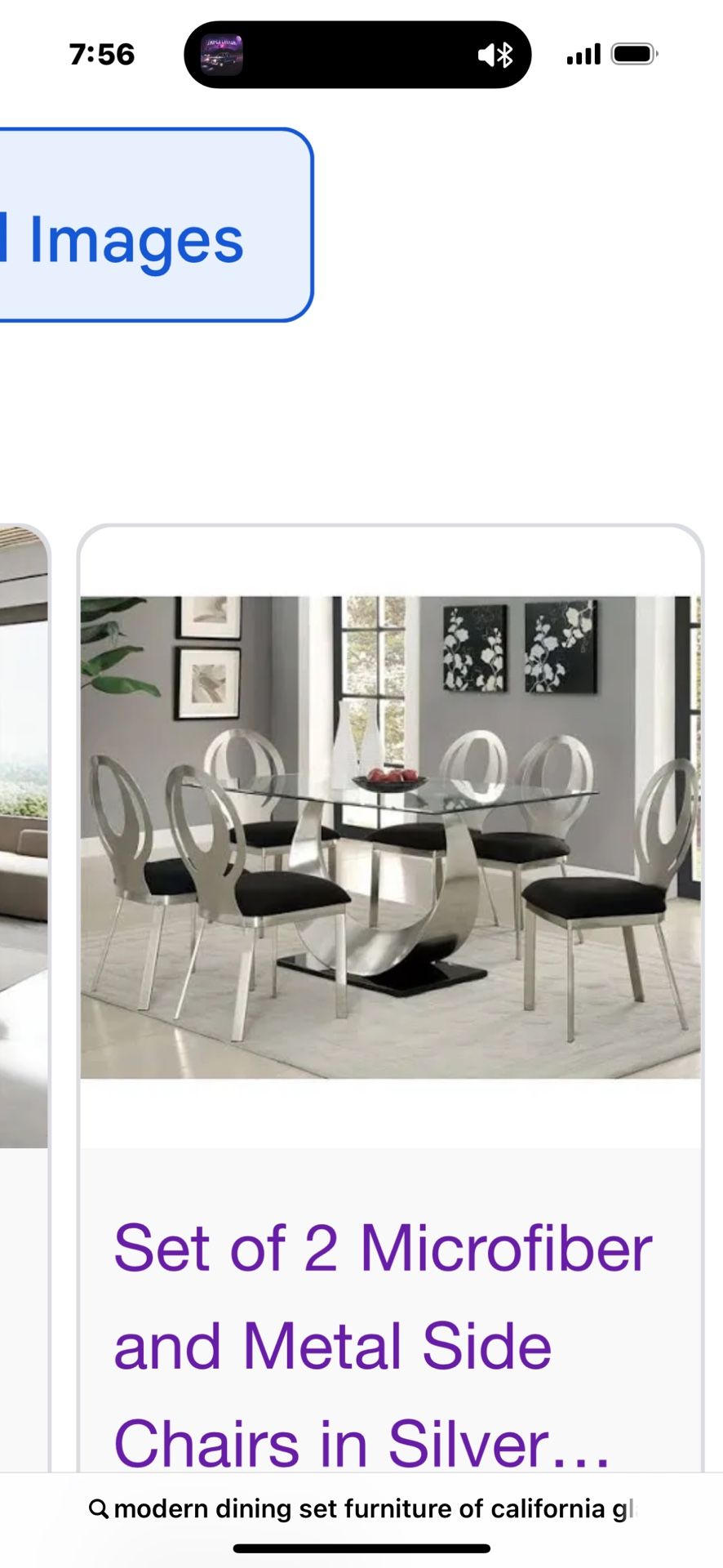 Modern Dining Table With 6 Chairs