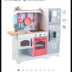 KidKraft Play Kitchen, Microwave And Register 
