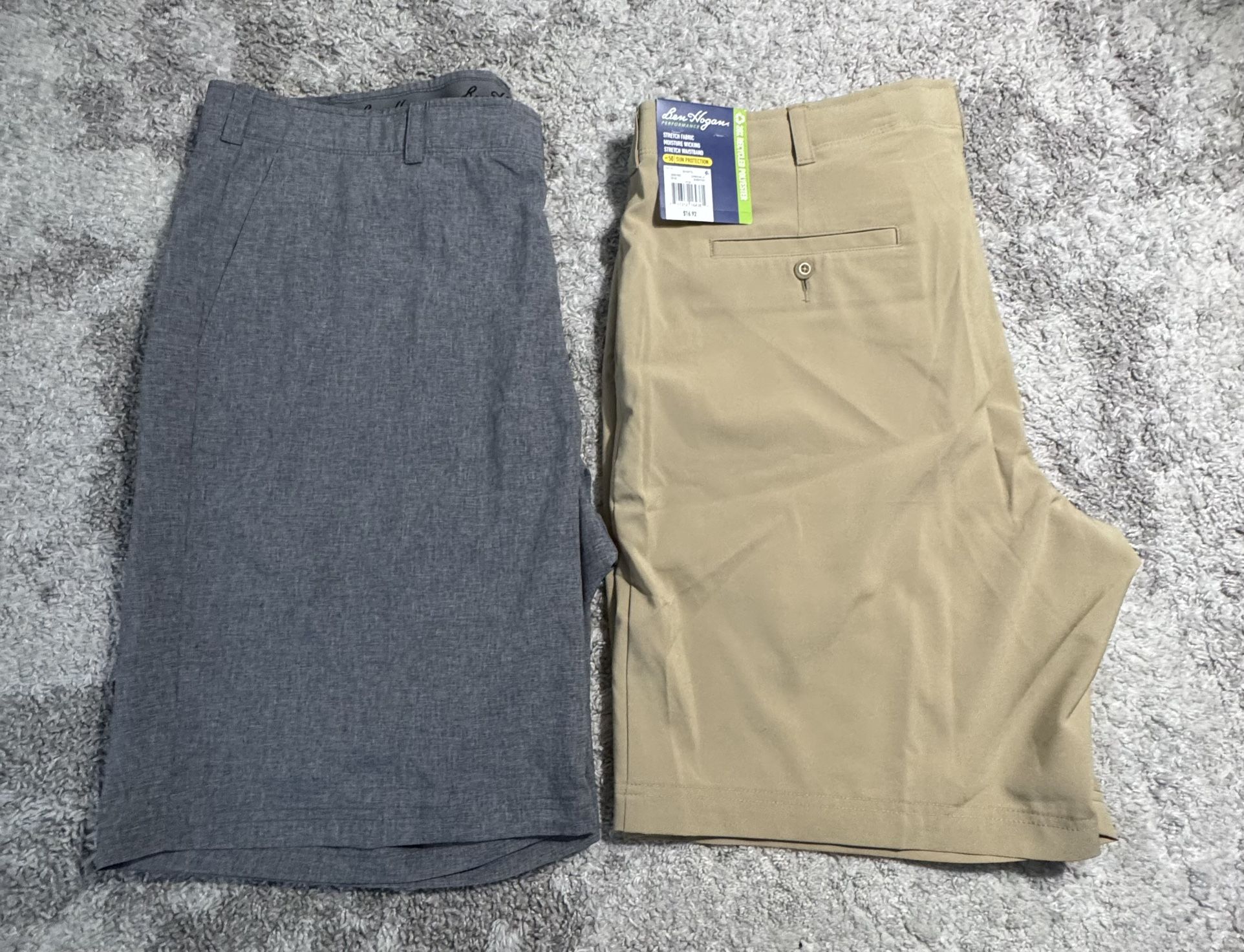 2 Brand New Men’s Size 42 Golf Shorts For $25!
