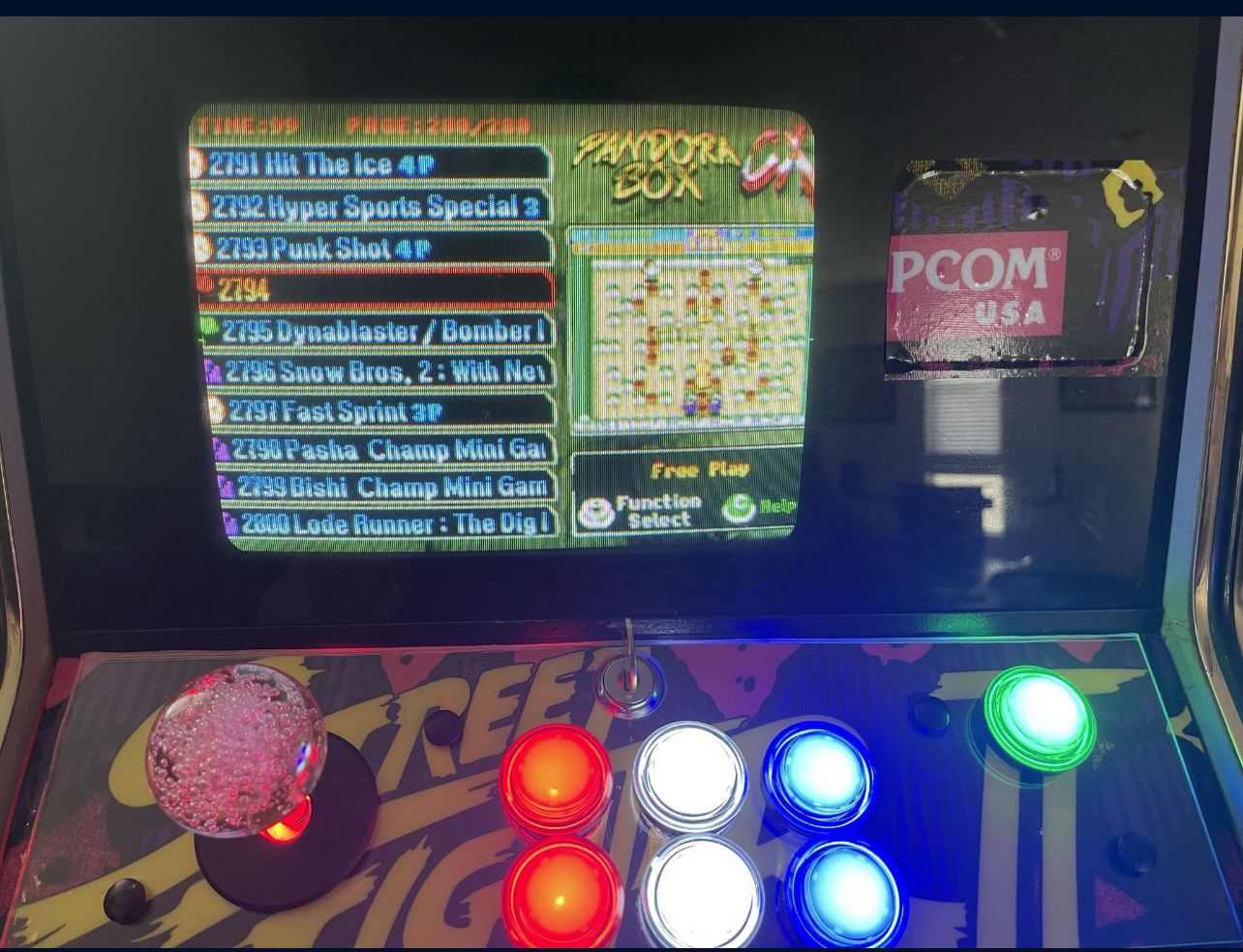 Arcade Machine Bar Top With 2800 Games Rare!!!