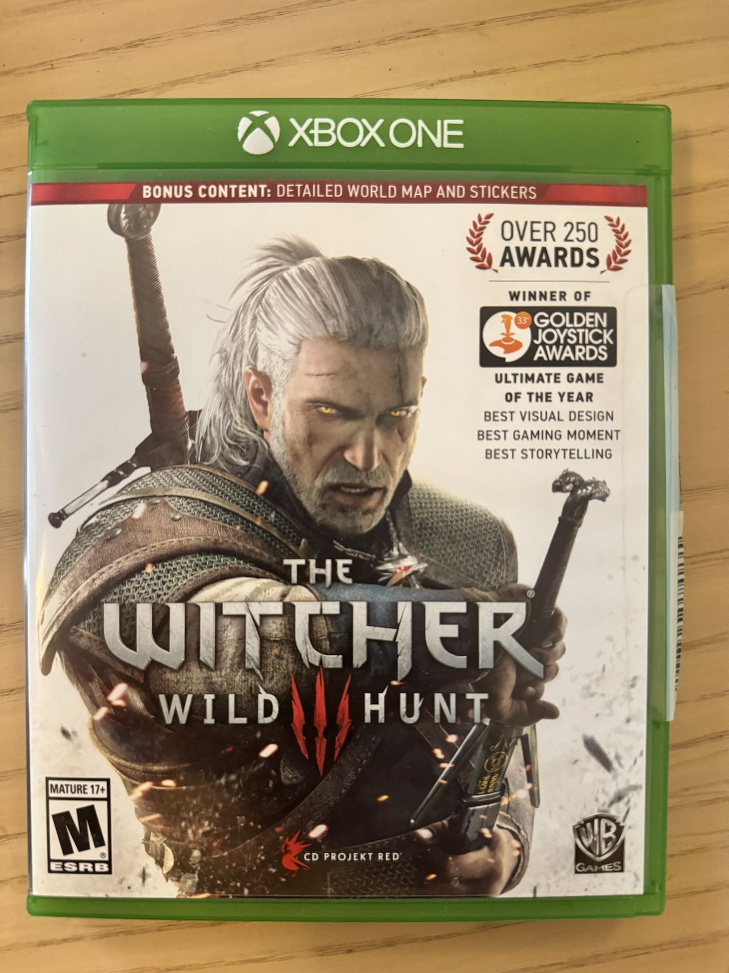 Witcher: Wild hunt Game For Xbox One 