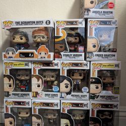 the office Funko lot