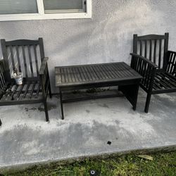 Chairs And Table Set