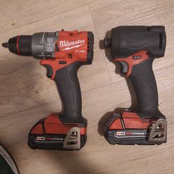 Milwaukee M18 Fuel Hammer Drill and Impact Driver