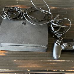 PS4 With Controller/Cables