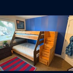 Old Cannery Solid Bunk Bed 