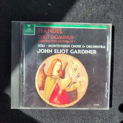 Handel : Dixit Dominus / Coronation Anthem No. 1 -  CD