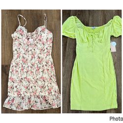 Large, fashion nova dress bundle