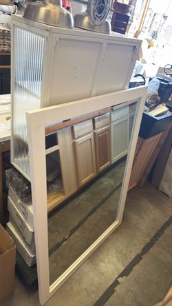 white mirror $49