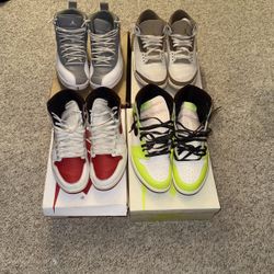 4 Pairs Of Jordan’s 