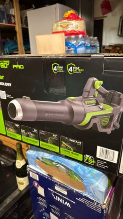 Greenworks 80v Blower 750cfm YES STILL AVAILABLE
