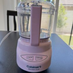 Pink Cuisinart Mini-prep Plus Food Processor