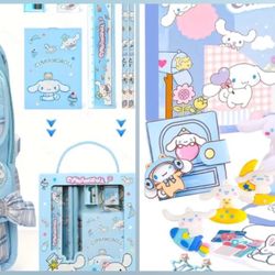 Brand New Unopened Sanrio cinnamoroll Backpack Set &Advent Gift Calendar 