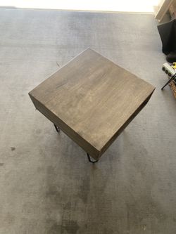 Wood Side Table