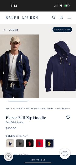 Polo Zip Up