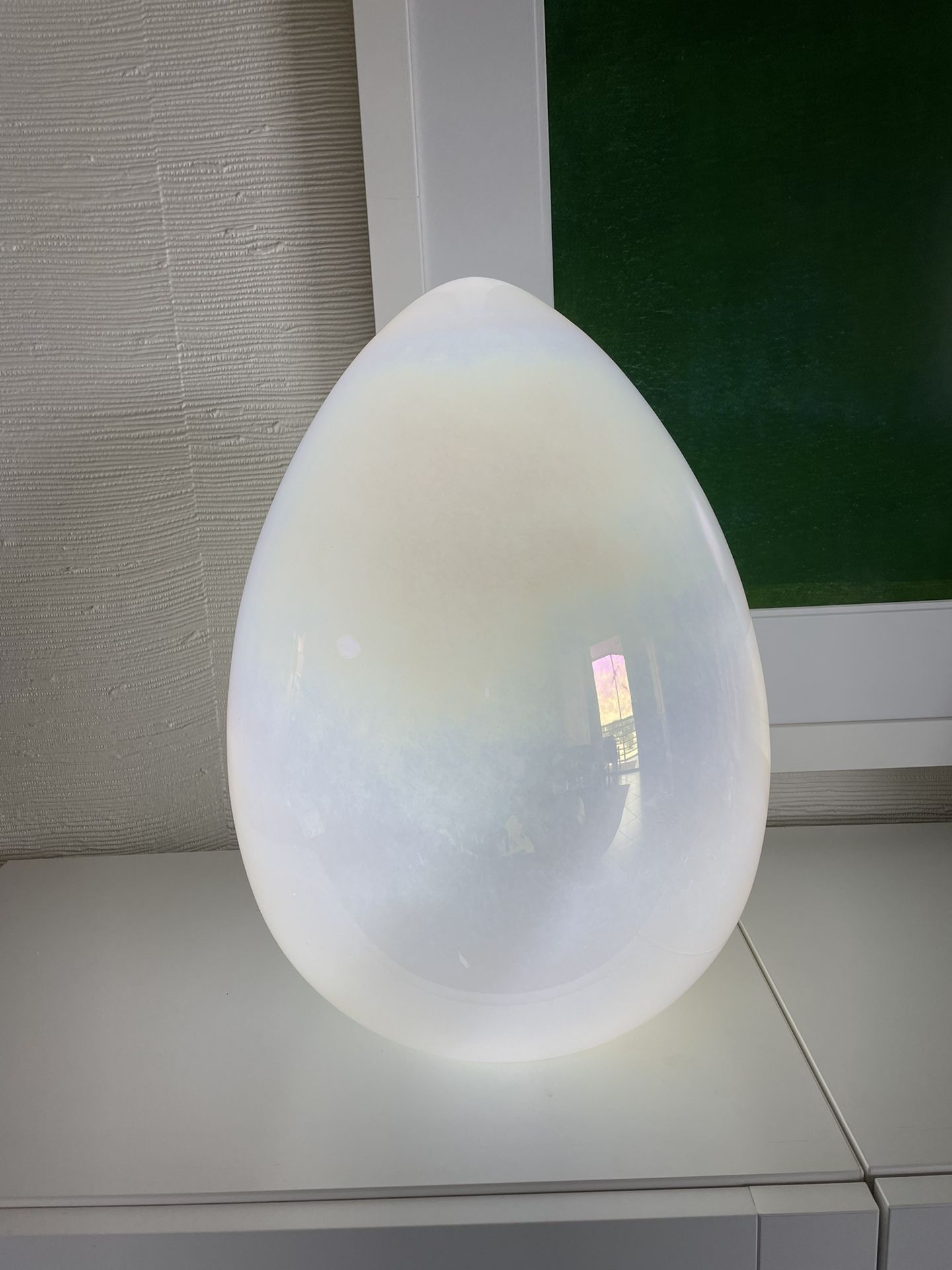 Vetri Murano Egg Shaped Lamp Vintage 
