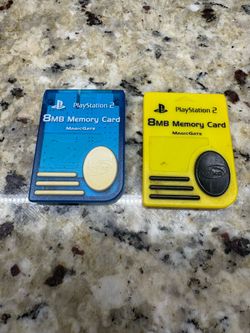 Playstation 2 PS2 Memory Cards