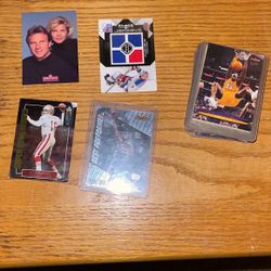 Old Football, Hockey And Basket Cards 