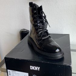 DKNY Women Boots Black Color Size 9