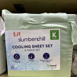 Slumberchill King Cooling Sheet Set 6 Piece