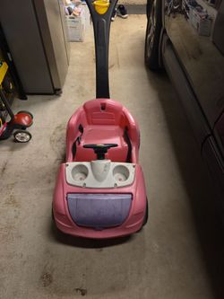 Step2 Pink Push Around Buggy Ride-On - Kids Car