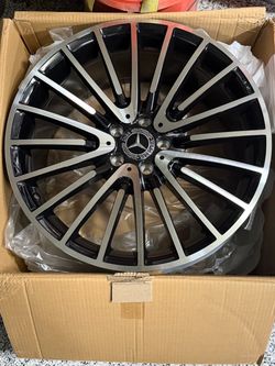 20 OEM MERCEDES S580 AMG FACTORY ORIGINAL WHEELS RIMS S590 S550 S560 CLS SET 4.